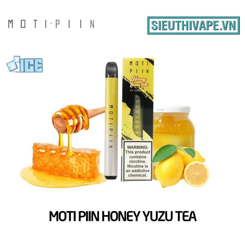  Moti Piin Honey Yuzu Tea - Vape Pod Dùng 1 Lần 