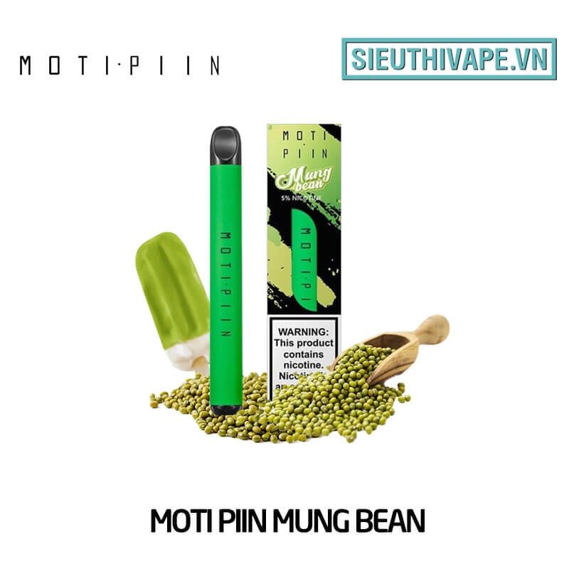  Moti Piin Mung Bean - Vape Pod Dùng 1 Lần 