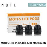  Pack Dầu Thay Thế Moti S Lite Pod Delight Mandarin - Pack 3 Pod Chính Hãng 
