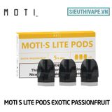  Pack Dầu Thay Thế Moti S Lite Pod Exotic Passionfruit - Pack 3 Pod Chính Hãng 