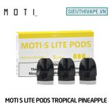  Pack Dầu Thay Thế Moti S Lite Pod Tropical Pineapple - Pack 3 Pod Chính Hãng 