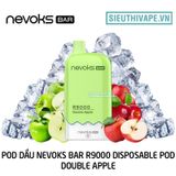  Nevoks Bar R9000 Double Apple - Pod 1 Lần 9000 Hơi Có Sạc 