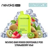  Nevoks Bar R9000 Strawberry Kiwi - Pod 1 Lần 9000 Hơi Có Sạc 