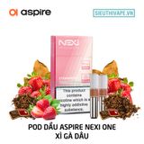  Pod Dầu Aspire Nexi One Strawberry Tobacco Chính Hãng 