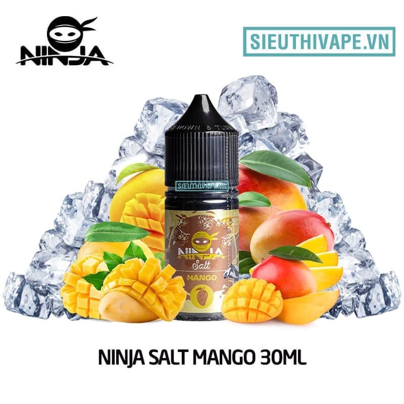 Ninja Salt Mango 30ml - Tinh Dầu Saltnic Chính Hãng 