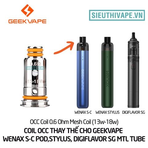 Vape Pod System Digiflavor, Đầu Pod, OCC coil, Pod 1 lần Giá Rẻ $month$/$year$