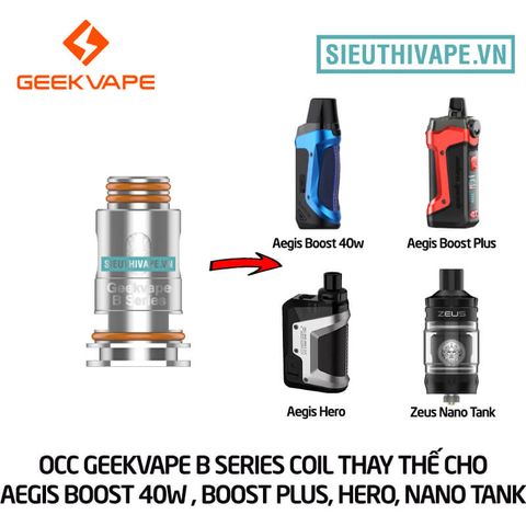 Vape Pod System Geekvape, Đầu Pod, OCC coil, Pod 1 lần Giá Rẻ $month$/$year$