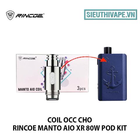 Vape Pod System Rincoe, Đầu Pod, OCC coil, Pod 1 lần Giá Rẻ $month$/$year$