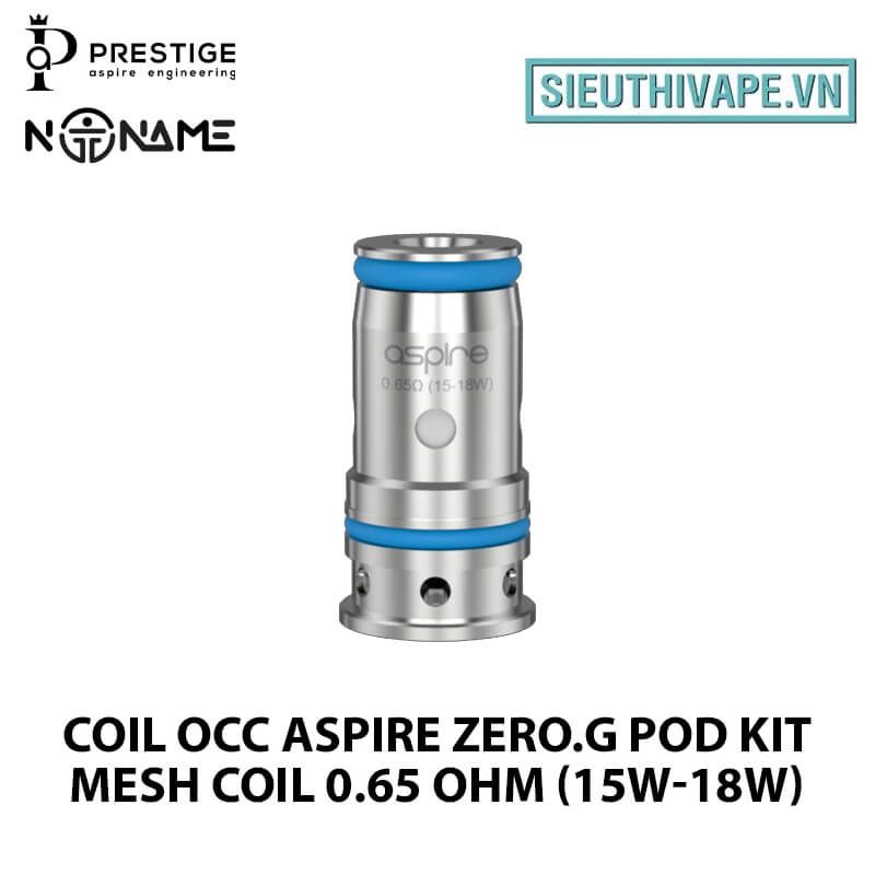  Coil Occ Cho Aspire Zero.G 40W 1500mAh Pod Kit Chính Hãng 