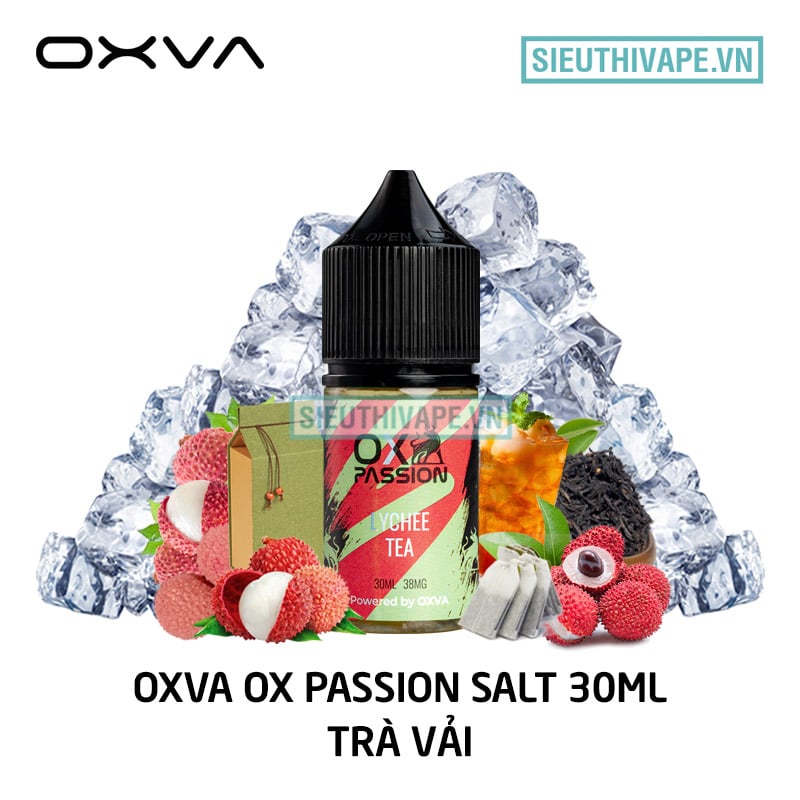 Oxva OX Passion trà vải Saltnic 30ml