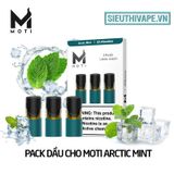  Pack dầu Cho Moti Arctic Mint - Pack 3 Pod Chính hãng 