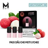  Pack dầu Cho Moti Lychee - Pack 3 Pod Chính hãng 