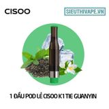  Pack Dầu Thay Thế Cisoo K1 Tie Guanyin - Pack 4 Pod Chính Hãng 