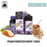  PB Jam Monster Grape 100ml - Tinh Dầu Vape Mỹ Chính Hãng 