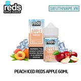  Peach Iced Reds Apple 60ml - Tinh Dầu Vape Mỹ 