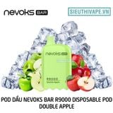  Nevoks Bar R9000 Double Apple - Pod 1 Lần 9000 Hơi Có Sạc 