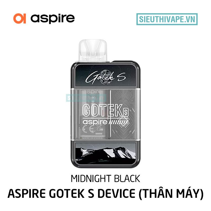  Aspire Gotek S Device (No Pod) - Vape Pod System Chính Hãng 