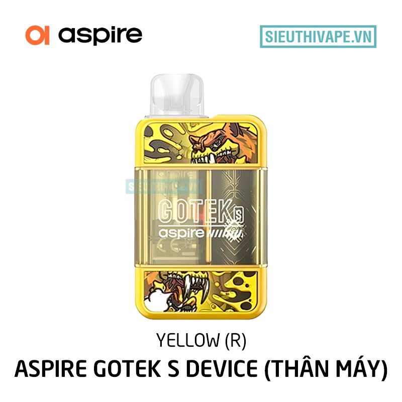 Aspire Gotek S Device (No Pod) - Vape Pod System Chính Hãng 