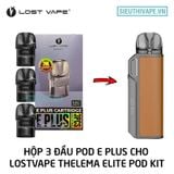  Đầu Pod Thelema E Plus Sẵn Coil 3ml - Phụ Kiện Vape Pod Chính Hãng 