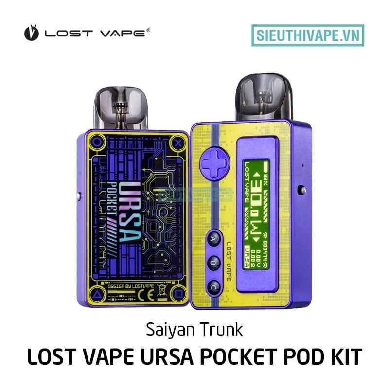  Lostvape Ursa Pocket 30w - Pod System Chính Hãng 