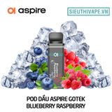  Pod Dầu Aspire Gotek Blueberry Rasberry - Chính Hãng 