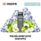  Pod Dầu Aspire Gotek Sour Apple - Closed Pod System Chính Hãng 