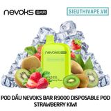  Nevoks Bar R9000 Strawberry Kiwi - Pod 1 Lần 9000 Hơi Có Sạc 