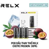  Pod Dầu Thay Thế Relx Zero Exotic Passion - Pack 3 Pod Chính Hãng 