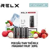  Pod Dầu Thay Thế Relx Zero Fragrant Fruit  - Pack 3 Pod Chính Hãng 
