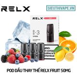  Pod Dầu Thay Thế Relx Zero Fruit - Pack 3 Pod Chính Hãng 