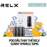  Pod Dầu Thay Thế Relx Zero Sunny Sparkle - Pack 3 Pod Chính Hãng 