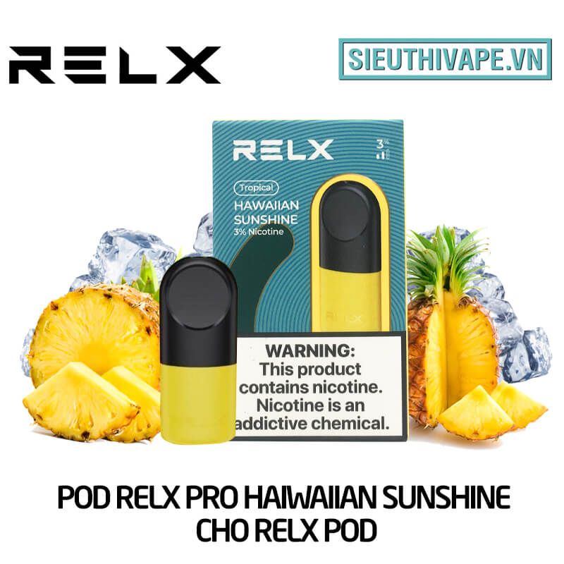  Pod Relx Pro Hawaiian Sunshine Cho Relx Infinity Pod - Chính Hãng 