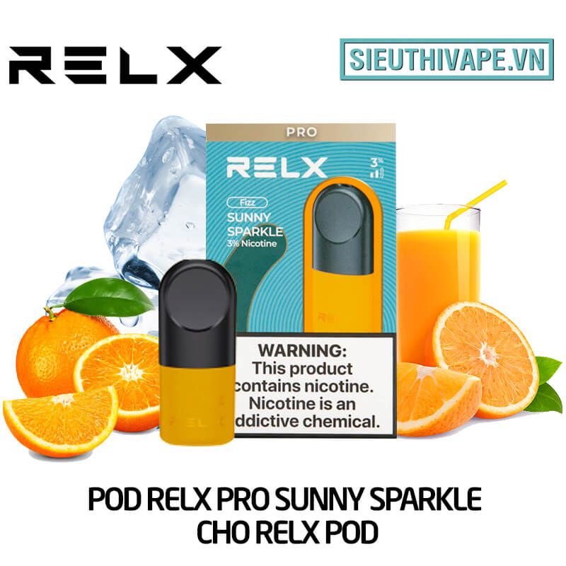  Pod Relx Pro Sunny Sparkle Cho Relx Infinity Pod - Chính Hãng 