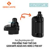  Pod Rỗng Cho Geekvape H45 Aegis Hero 2/ Hero 3 - Phụ Kiện Vape Chính Hãng 