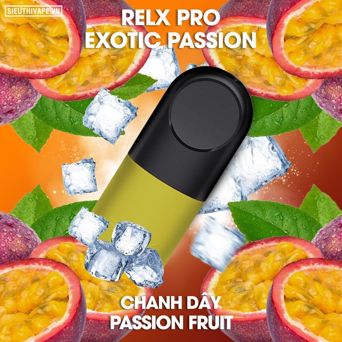  Pod Relx Pro 2 Passion Fruit Cho Relx Pod - Chính Hãng 