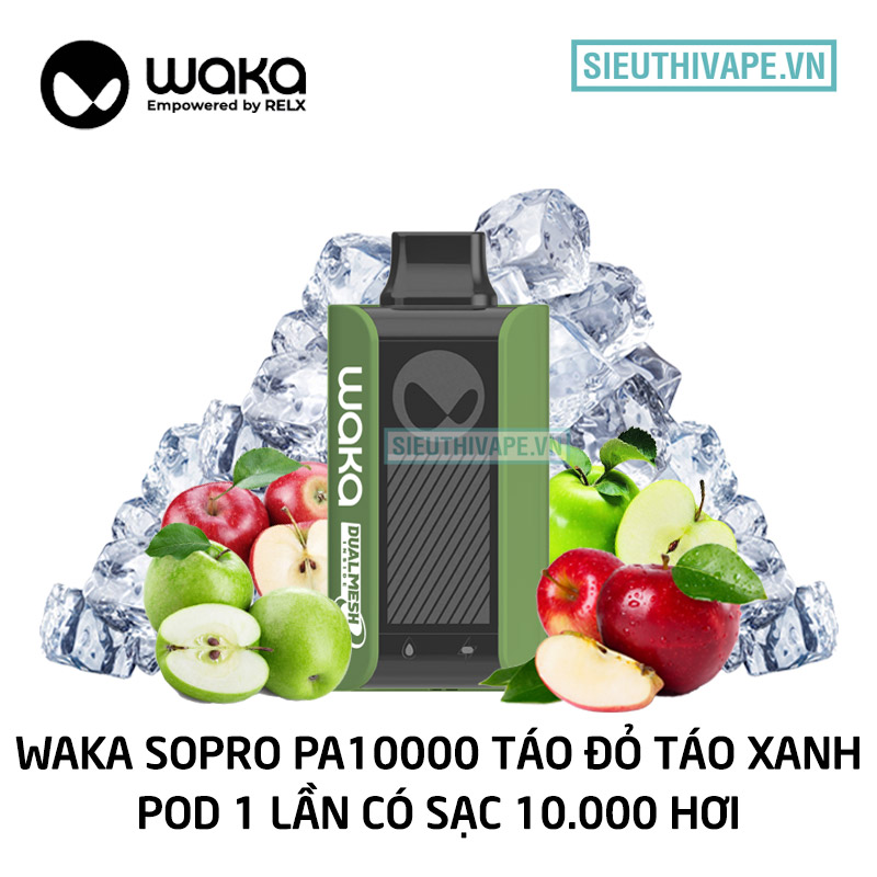 Waka SoPro PA 10000 hoi tao do tao xanh