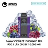  Relx Waka soPro PA10000 Grape Ice - Pod 1 Lần Có Sạc 10000 Hơi 