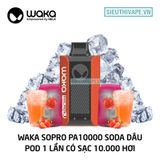  Relx Waka soPro PA10000 Strawberry Soda - Pod 1 Lần Có Sạc 10000 Hơi 