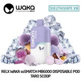  Waka soMatch Taro Scoop - Pod 1 Lần 6000 Hơi Có Sạc 