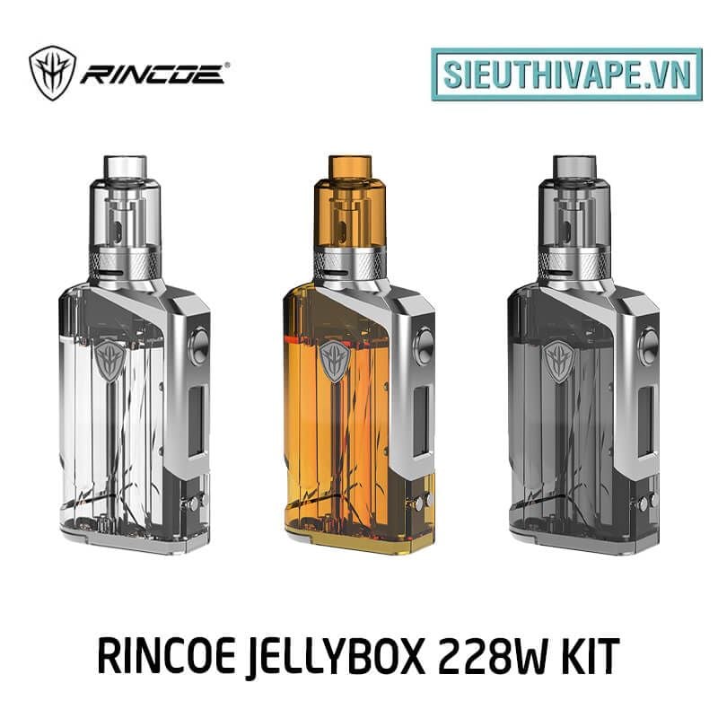  Rincoe Jellybox 228W Vape Kit  - Chính Hãng 