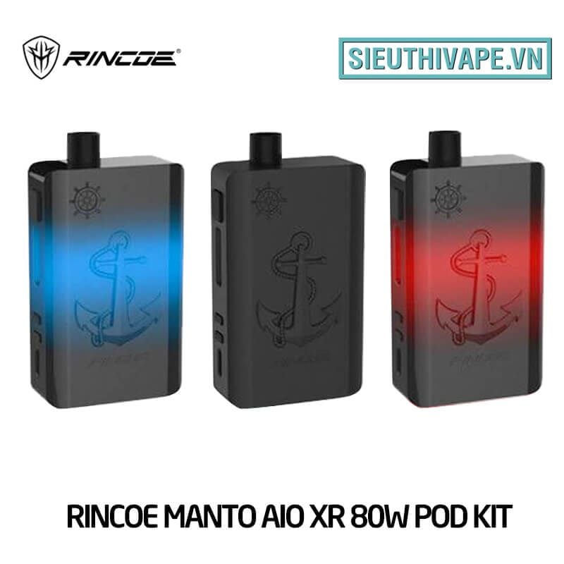  Rincoe Manto Aio XR 80W Pod Kit Chính Hãng 