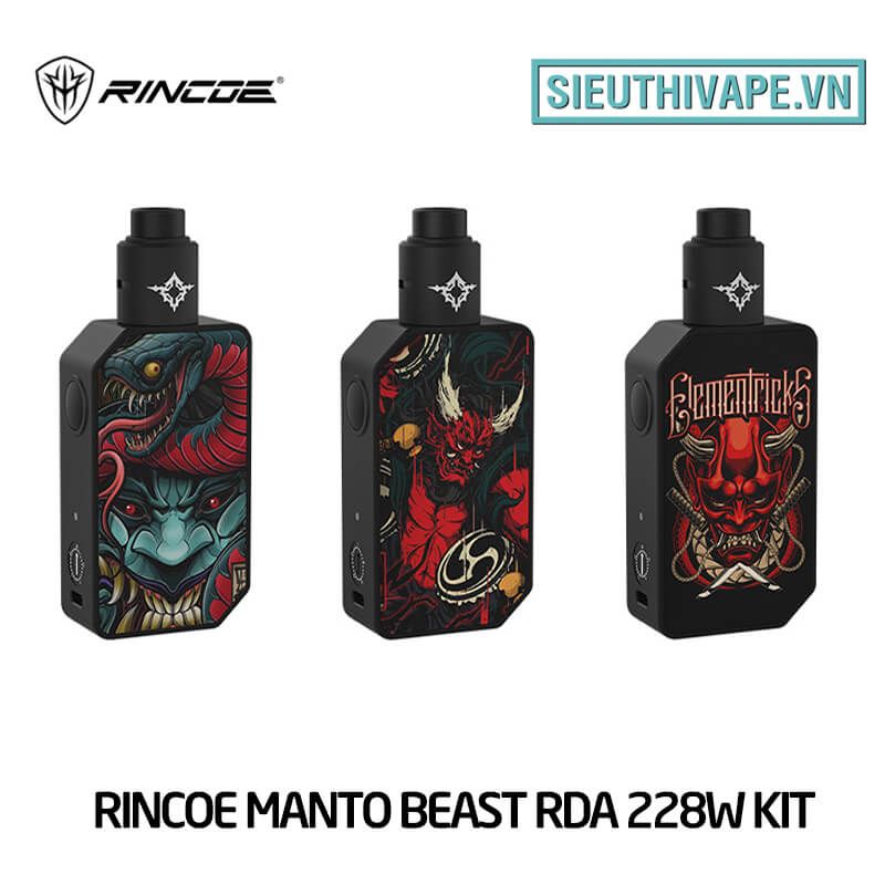  Rincoe Manto Beast RDA 228W Vape Kit - Chính Hãng 