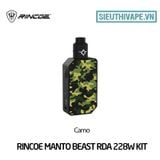  Rincoe Manto Beast RDA 228W Vape Kit - Chính Hãng 