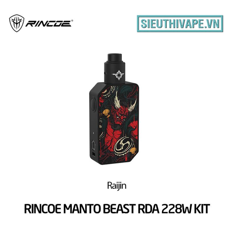  Rincoe Manto Beast RDA 228W Vape Kit - Chính Hãng 