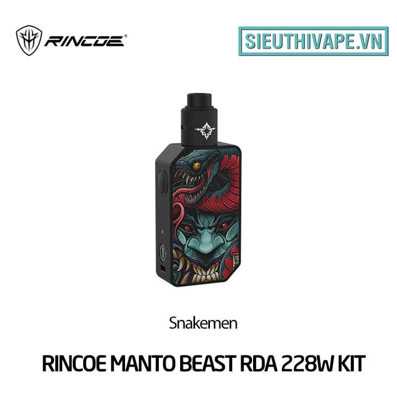  Rincoe Manto Beast RDA 228W Vape Kit - Chính Hãng 