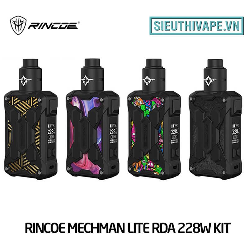  Rincoe Mechman Lite 228W RDA Vape Kit - Chính Hãng 