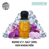  Romio V11 King Taro Ice Cream Salt 30ml - Tinh Dầu Saltnic Chính Hãng 