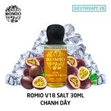  Romio V18 King Passion Fruit Salt 30ml - Tinh Dầu Saltnic Chính Hãng 