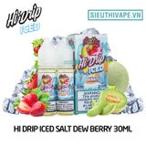  Hi Drip ICED Salt Dew Berry 30ml - Tinh Dầu Salt Nic Mỹ 