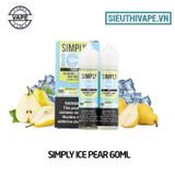  Simply Ice Pear 60ml - Tinh Dầu Vape Mỹ 